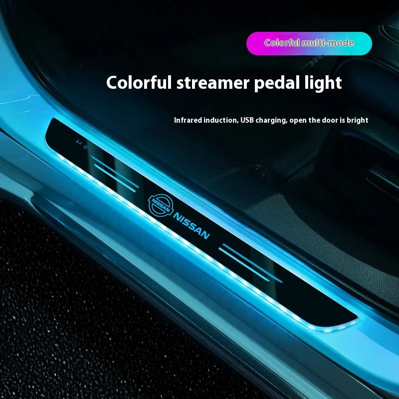 Wireless LED Welcome Door Sill Lights (Nissan)