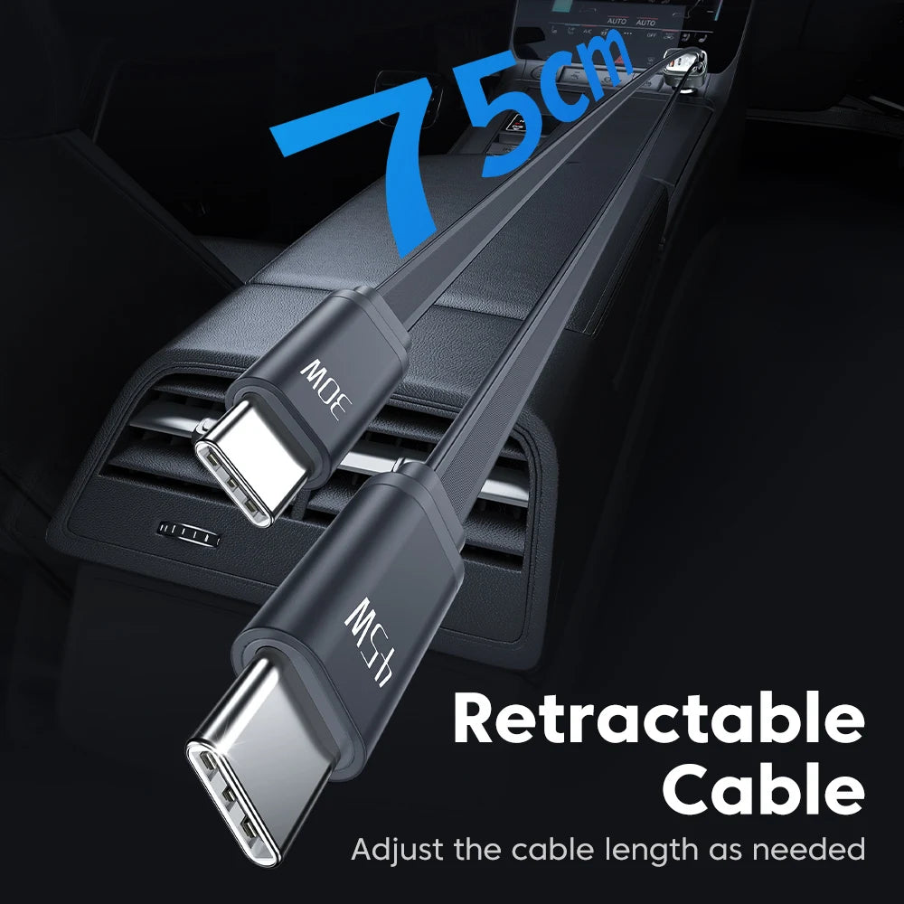 105W 4-in-1 Retractable Car Cr