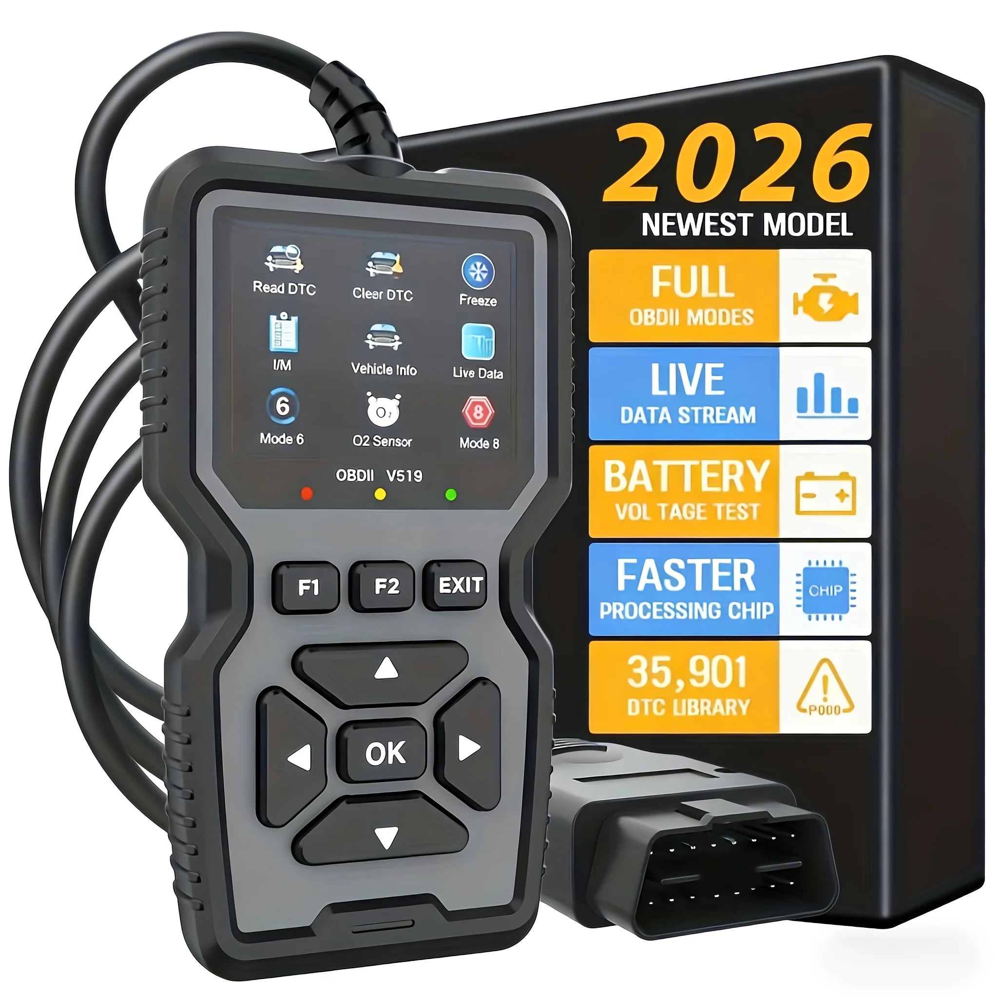 Drift & Drive Pro OBD2 Diagnostic Scanner (V519)