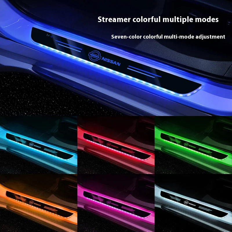 Wireless LED Welcome Door Sill Lights (Nissan)