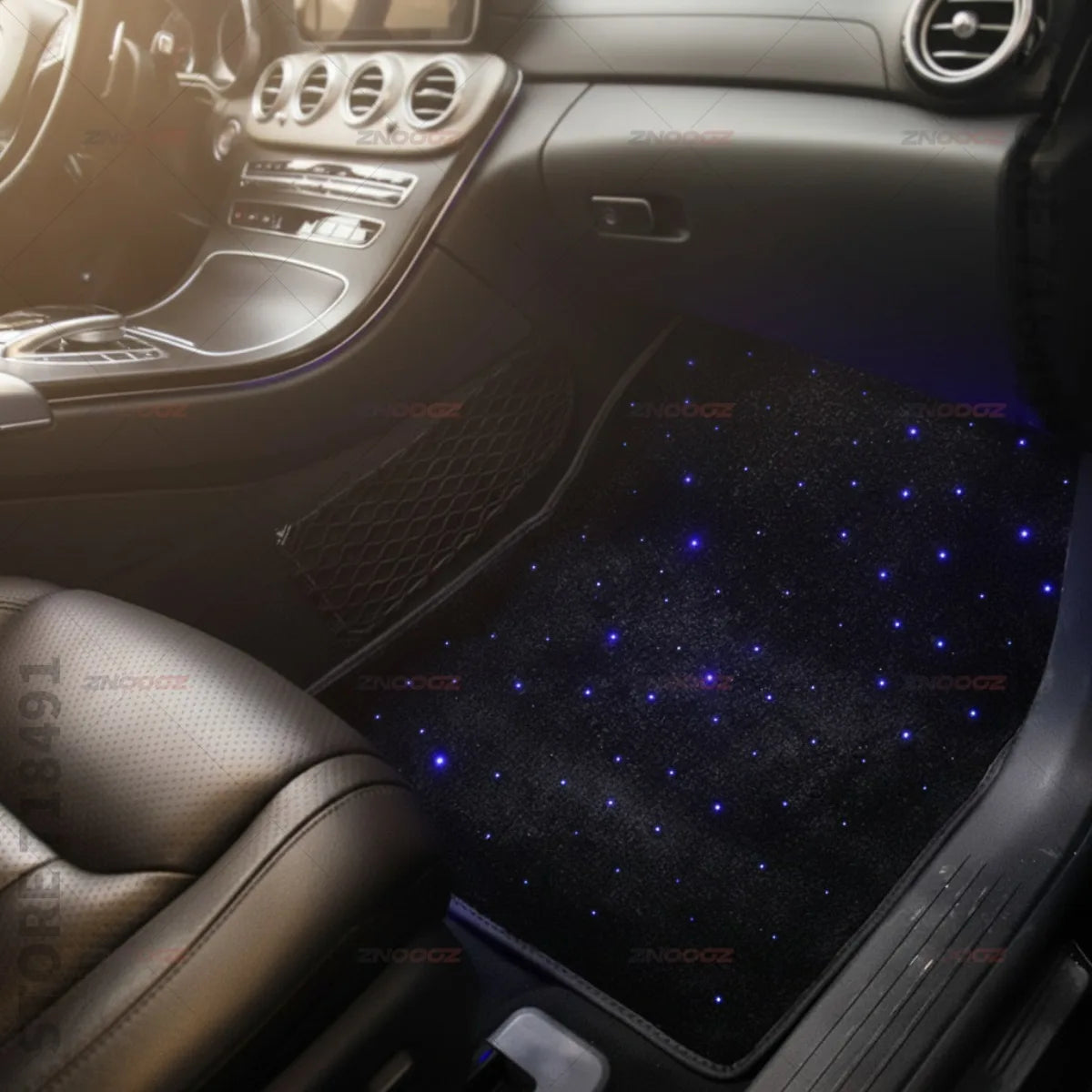 Premium LED Starry Sky Floor Mats (Trim-to-Fit)