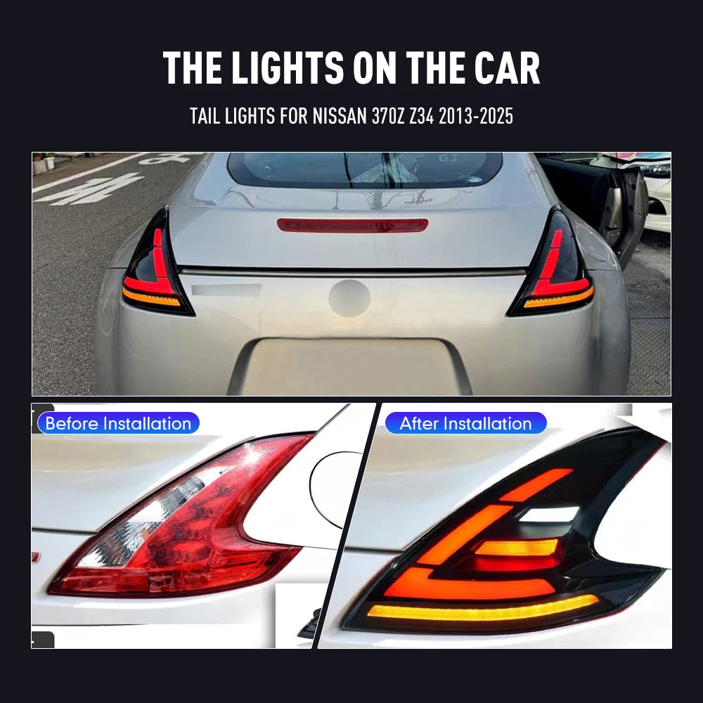 Premium LED Tail Light Assembly (Nissan 370Z / Z34)