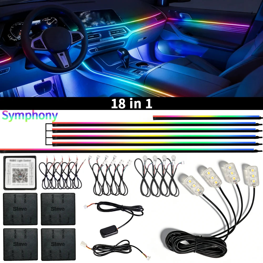 18-in-1 Dual-Zone Acrylic Ambi