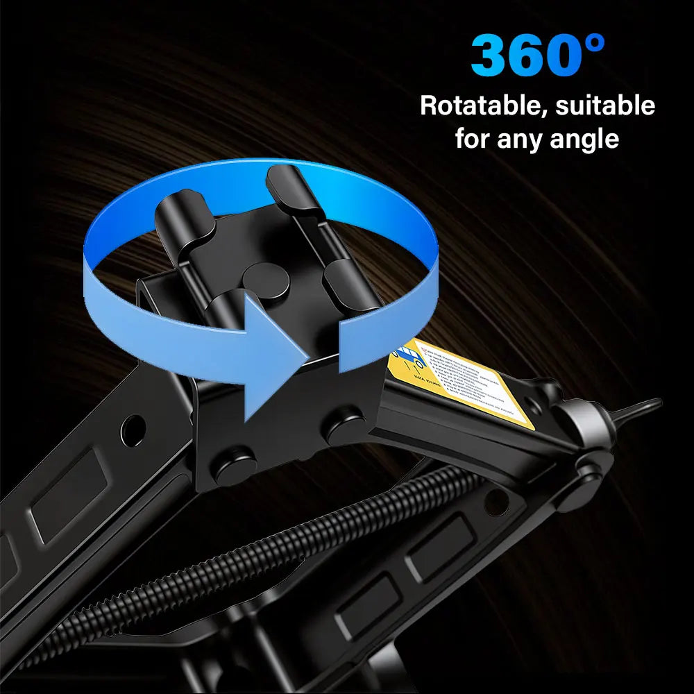 Premium Heavy-Duty Scissor Jack & Ratchet Wrench Kit (1.5T - 2.5T)