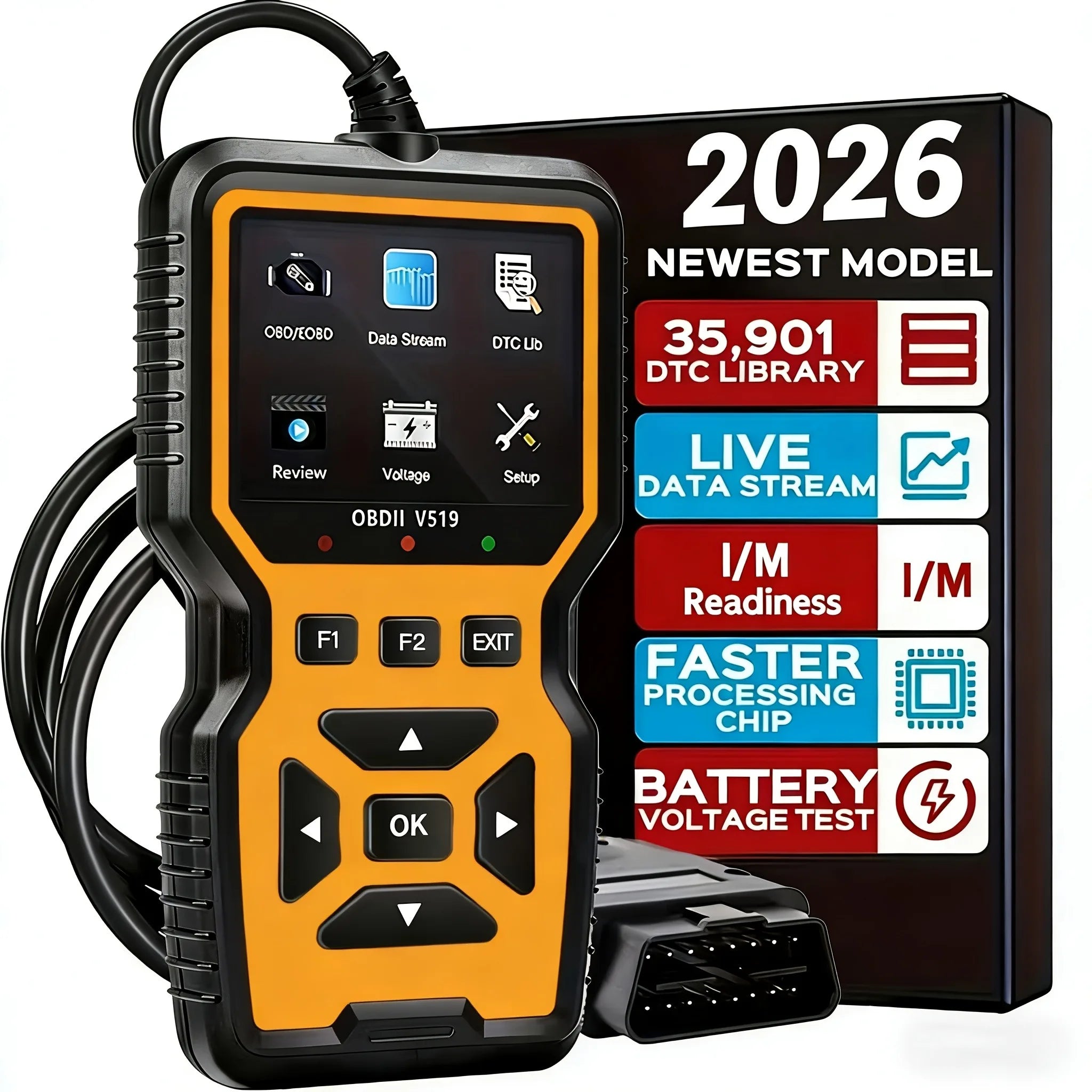 Drift & Drive Pro OBD2 Diagnostic Scanner (V519)