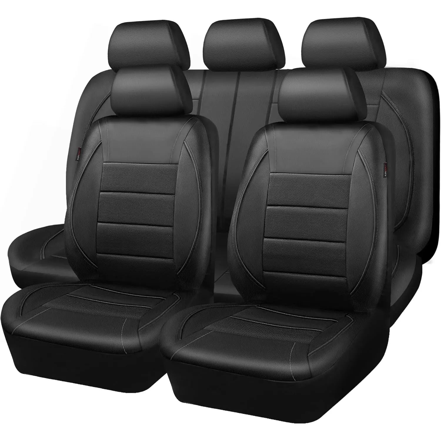 Premium Universal Leather Car Seat Cover Set (Full 5-Seat Interior)
