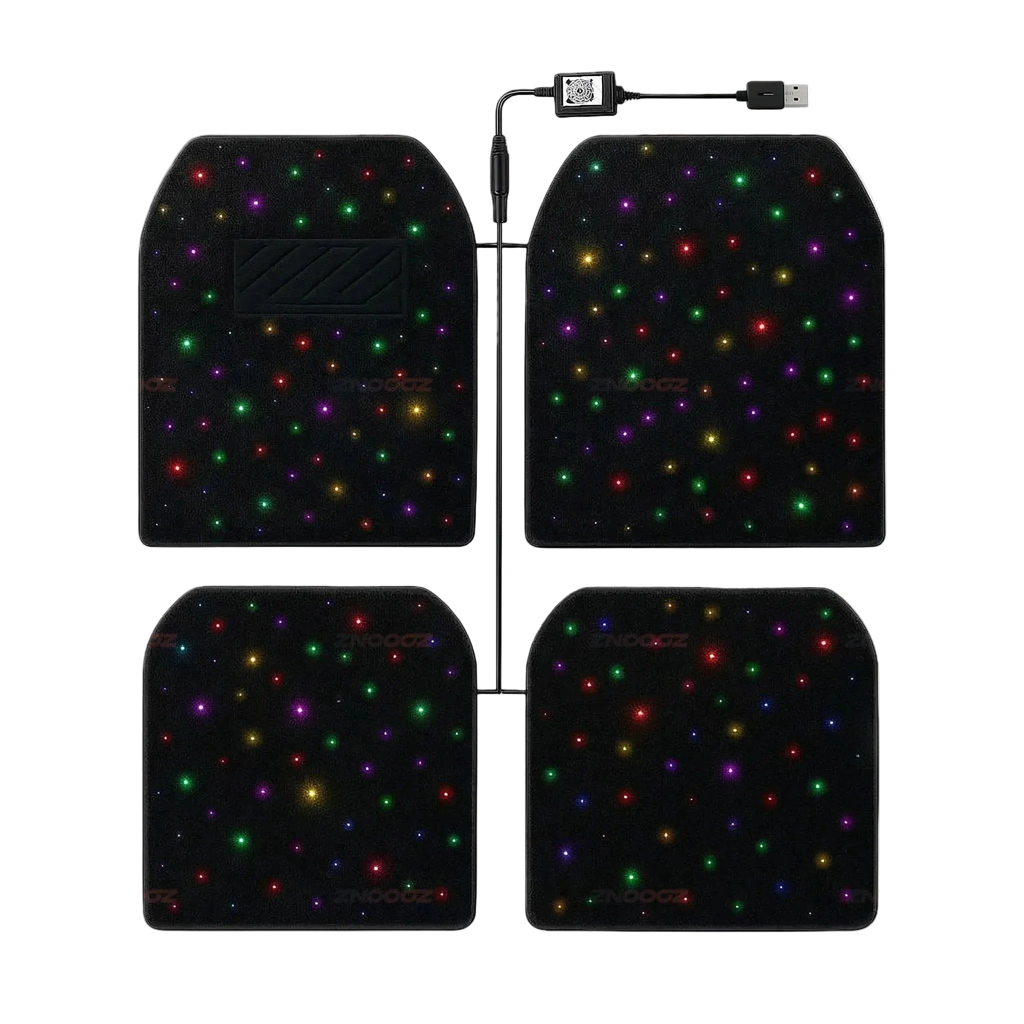 Premium LED Starry Sky Floor Mats (Trim-to-Fit)
