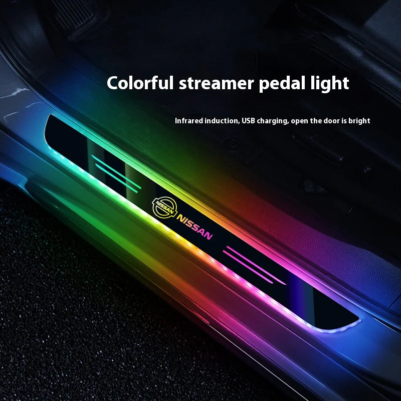 Wireless LED Welcome Door Sill Lights (Nissan)