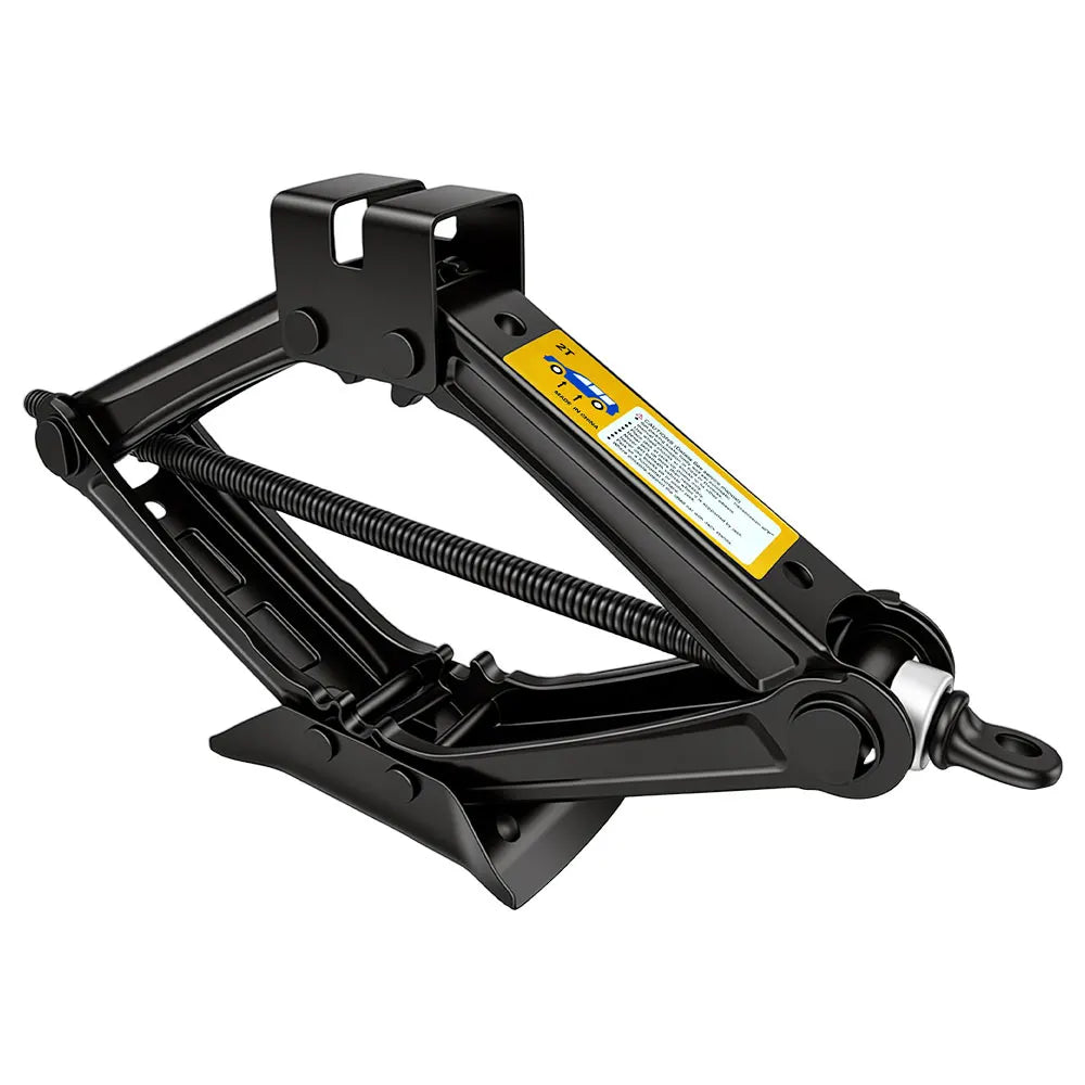 Premium Heavy-Duty Scissor Jack & Ratchet Wrench Kit (1.5T - 2.5T)