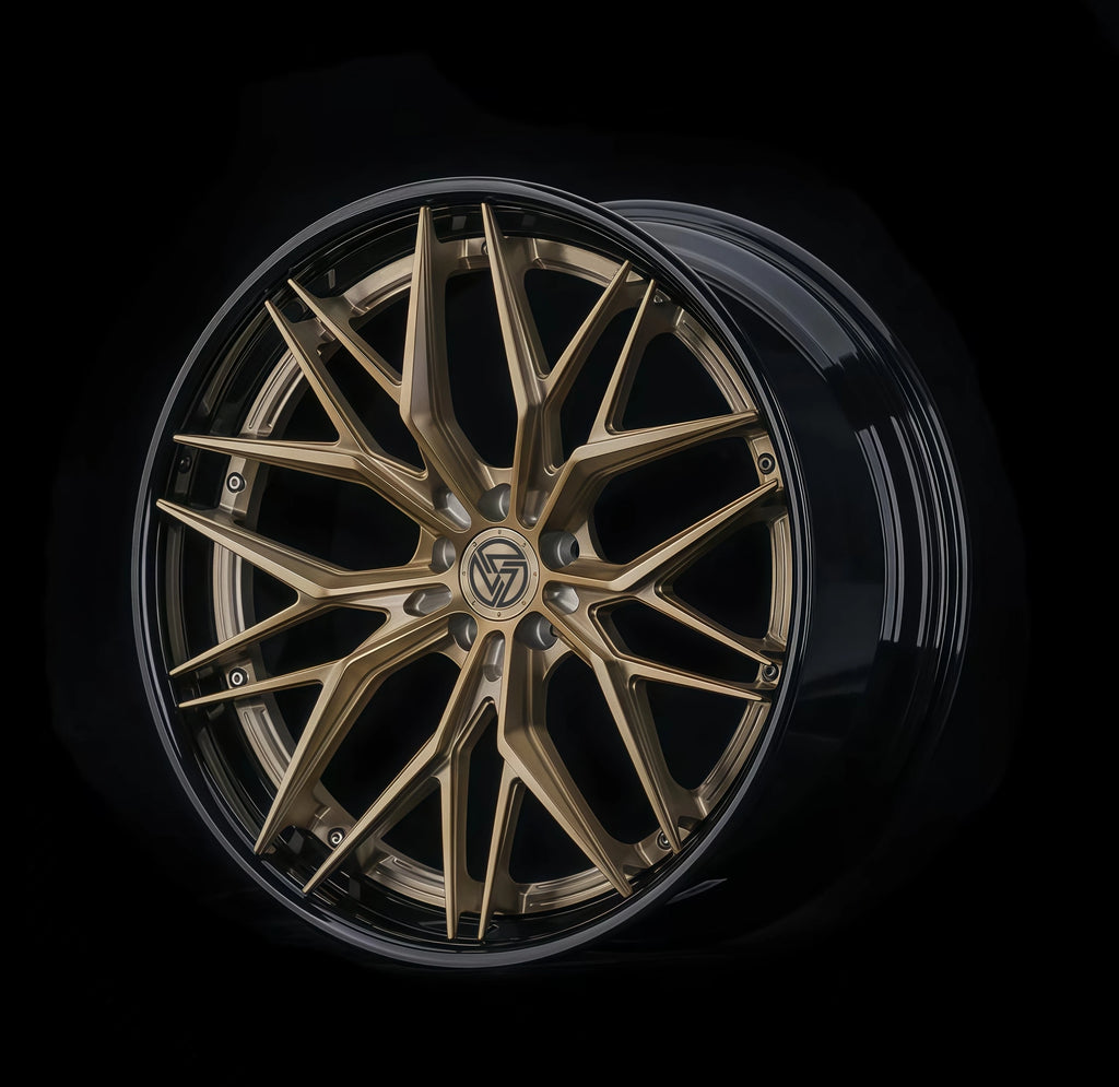 Custom 2-Piece Forged Deep Concave Aluminum Wheels – Bespoke Setup | JD Global Supply