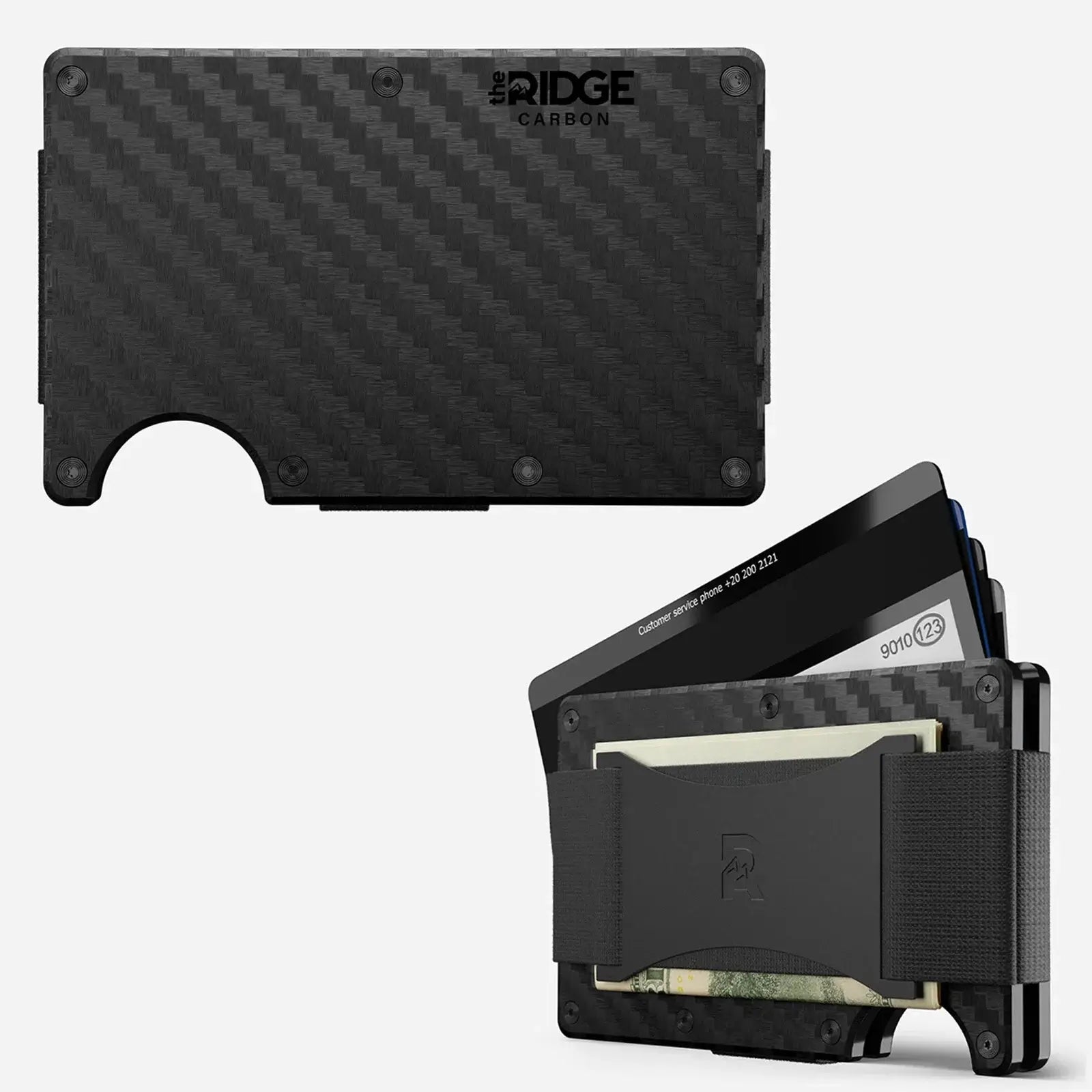 The Ridge Wallet for Men RFID Protected Front