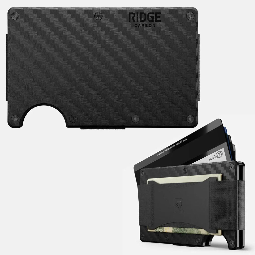 The Ridge Wallet for Men RFID Protected Front