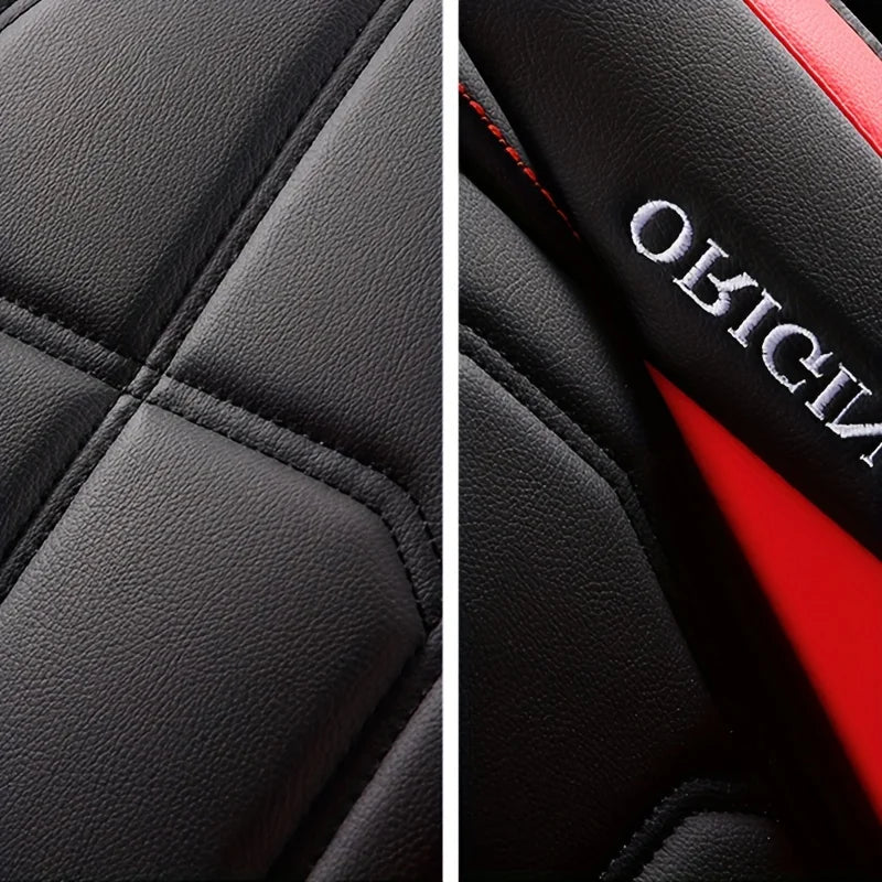Premium Full-Coverage Leather Seat Cushion (All-Season)
