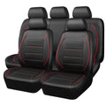 Premium Universal Leather Car Seat Cover Set (Full 5-Seat Interior)