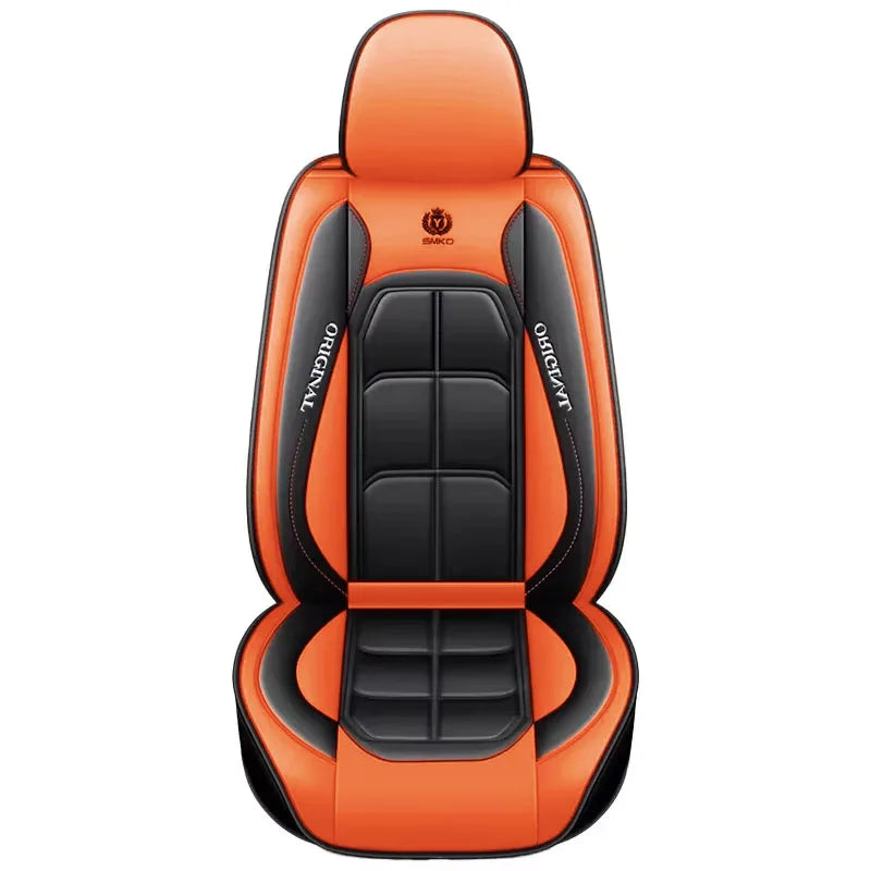 Premium Full-Coverage Leather Seat Cushion (All-Season)