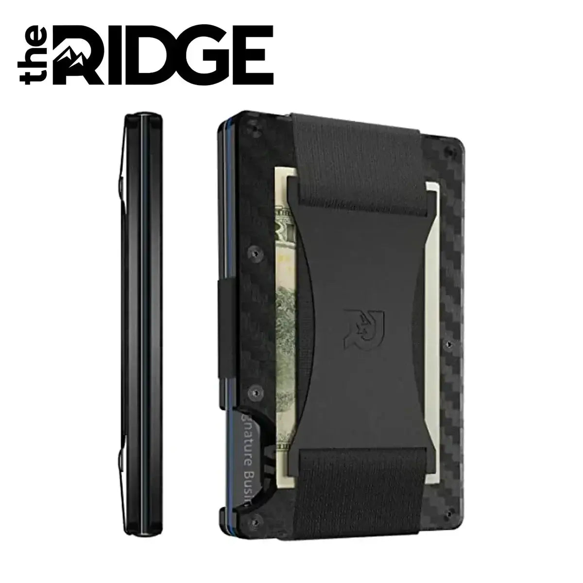 The Ridge Wallet for Men RFID Protected Front