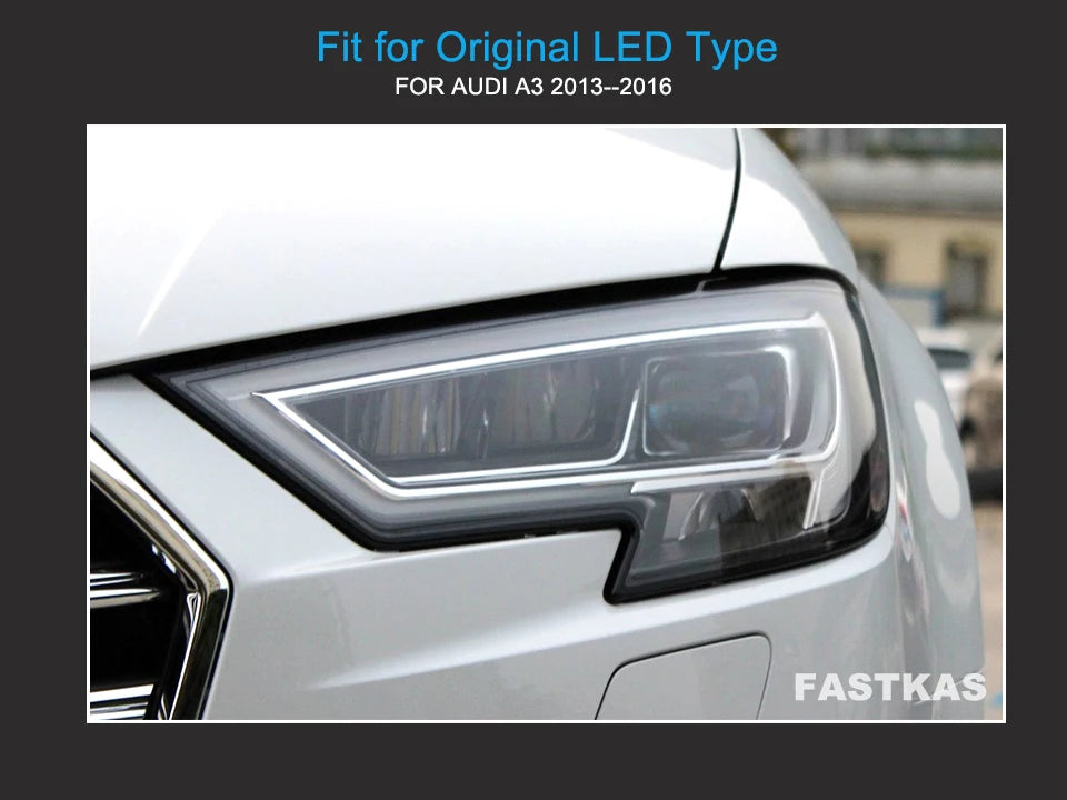 Premium Full LED Headlight Assembly with Dynamic Signals (Audi A3/S3 8V 2017-2020)