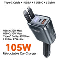 105W 4-in-1 Retractable Car Cr