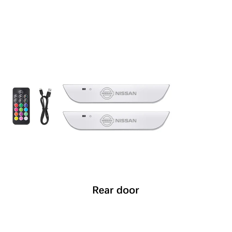 Wireless LED Welcome Door Sill Lights (Nissan)